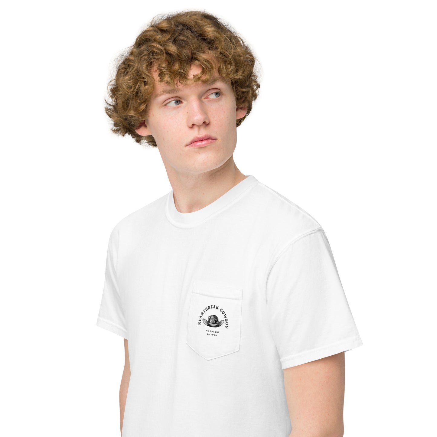 Heartbreak Cowboy Unisex Pocket T-Shirt