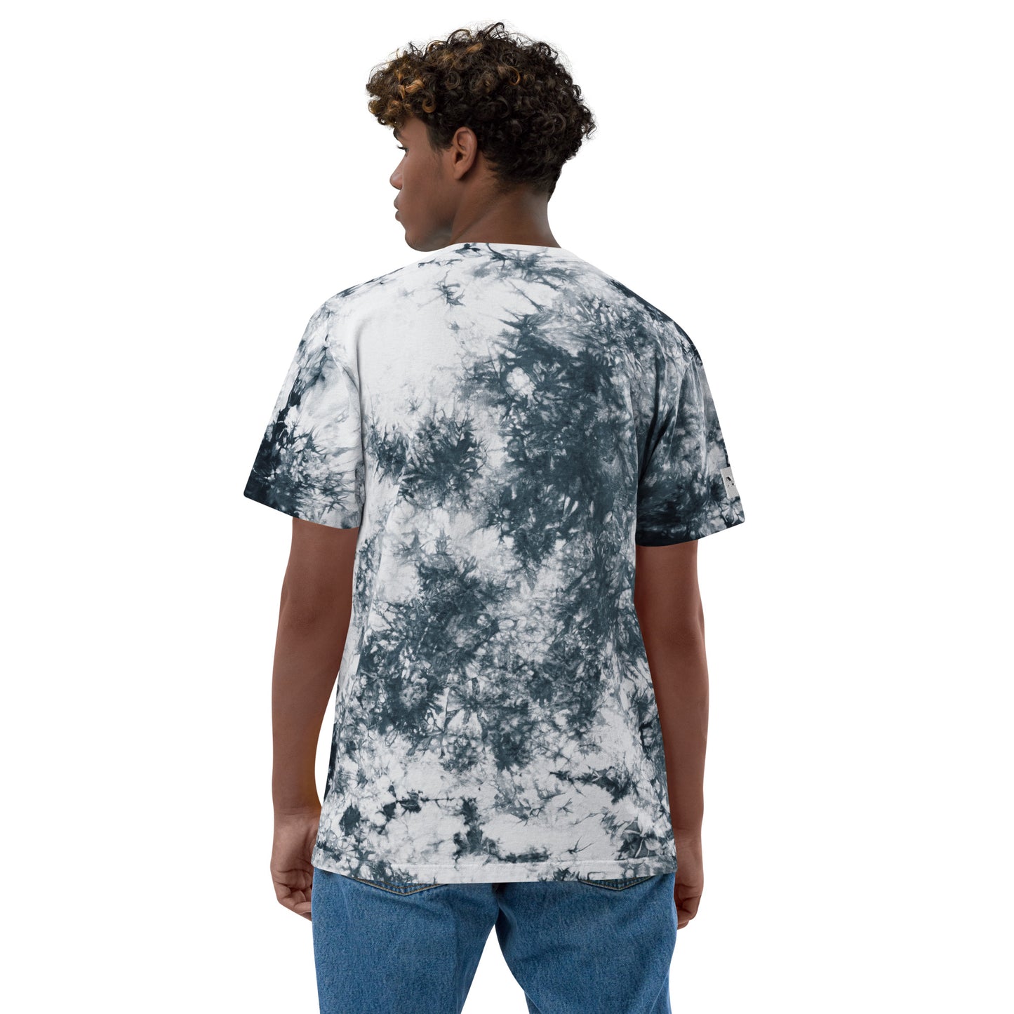 Madison Olivia Music Oversized tie-dye t-shirt